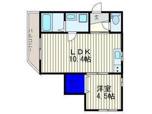 Trois Maisons（トワ・メゾン）の物件間取画像